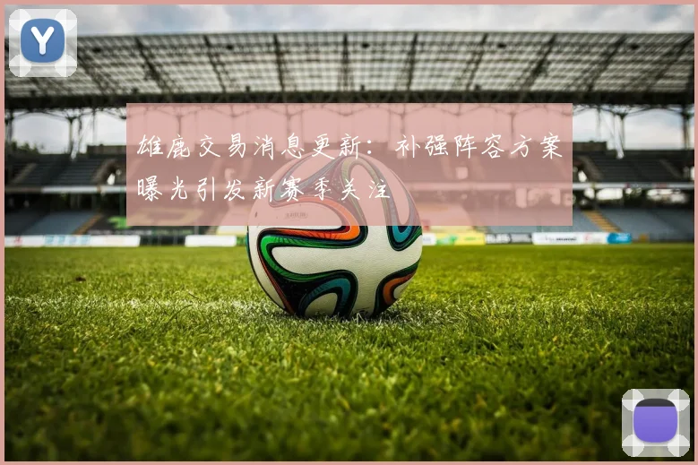 雄鹿交易消息更新：补强阵容方案曝光引发新赛季关注
